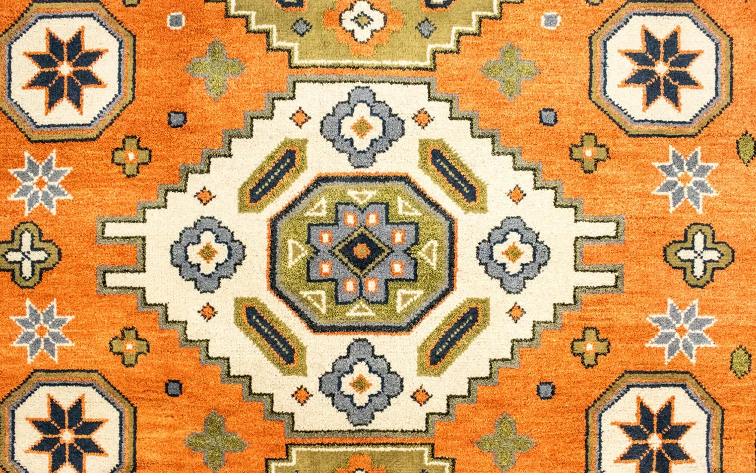 Tappeto orientale - 304 x 249 cm - arancione
