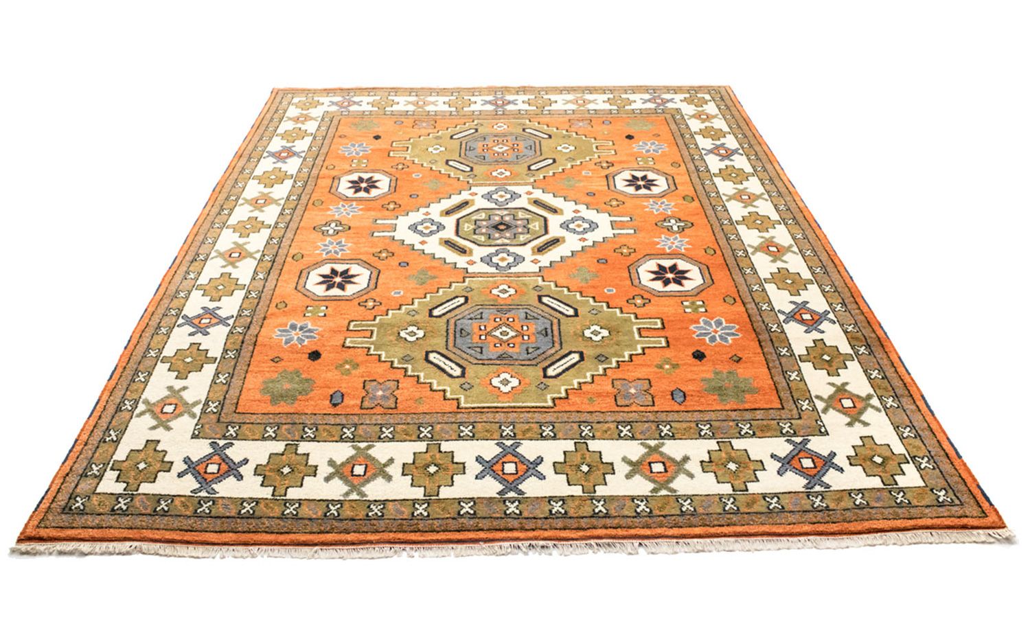 Tappeto orientale - 304 x 249 cm - arancione