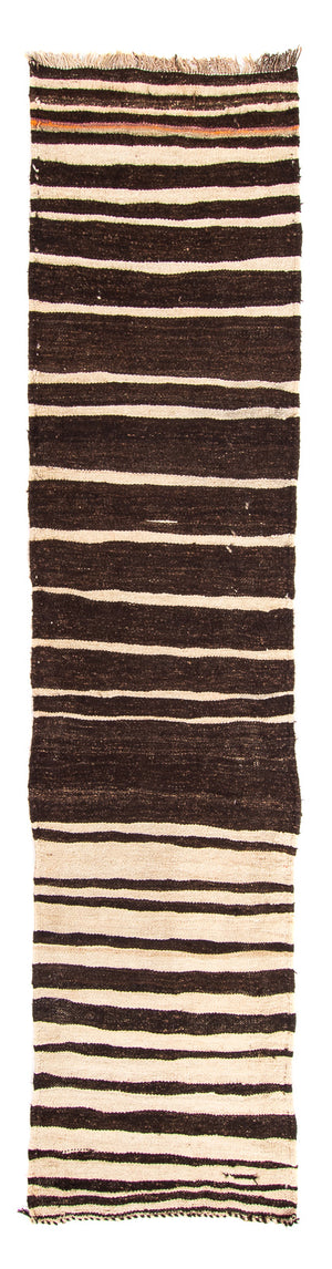 Tappeto corsia Tappeto Kelim - Vecchio - 305 x 75 cm - multicolore