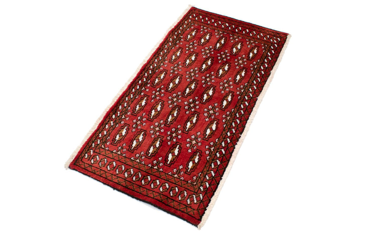 Tappeto corsia Tappeto Turkaman - 100 x 50 cm - rosso