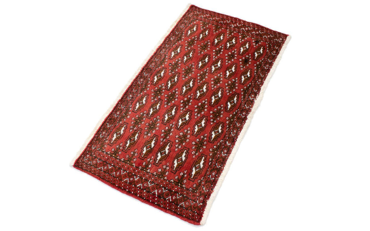 Tappeto corsia Tappeto Turkaman - 100 x 50 cm - rosso