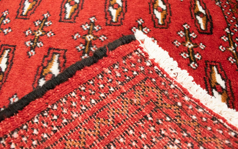 Tappeto corsia Tappeto Turkaman - 100 x 50 cm - rosso