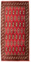 Tappeto corsia Tappeto Turkaman - 100 x 50 cm - rosso