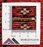 Tappeto corsia Tappeto Turkaman - 100 x 50 cm - rosso