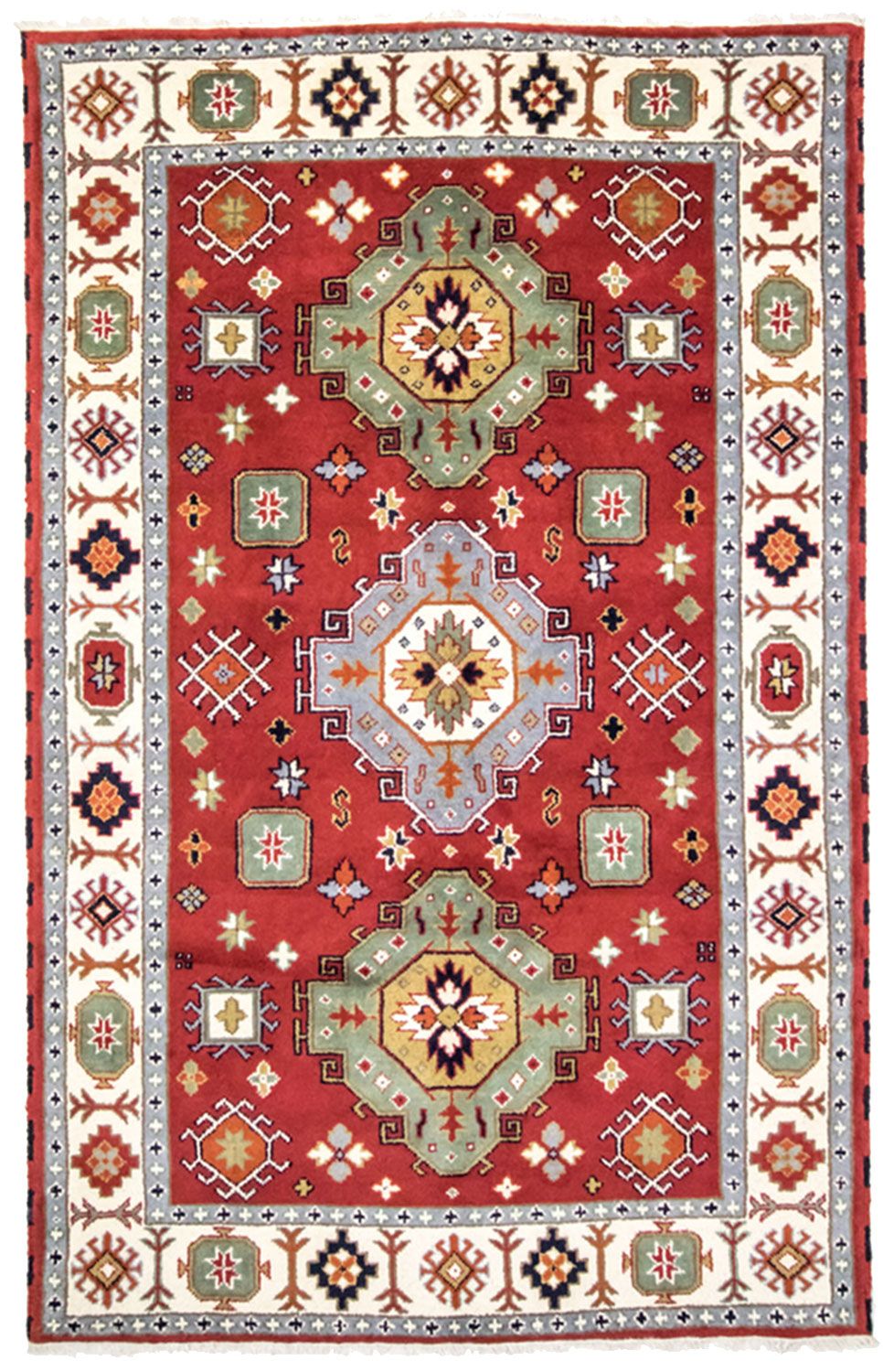 Tappeto orientale - 302 x 202 cm - rosso