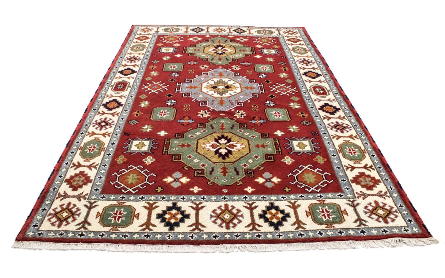 Tappeto orientale - 302 x 202 cm - rosso