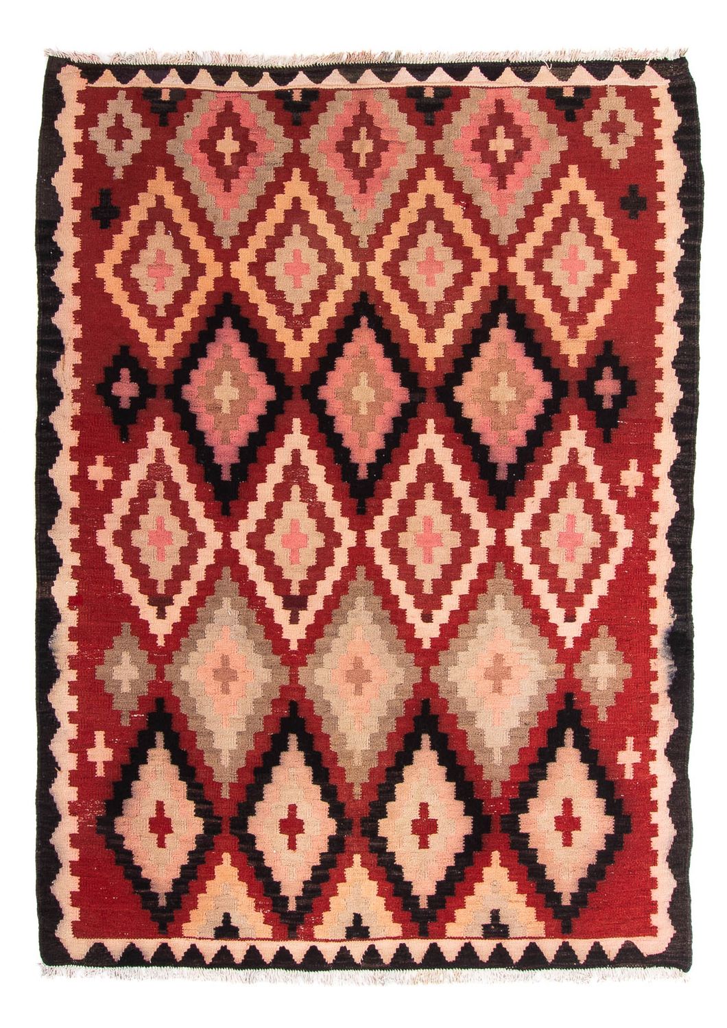 Tappeto Kelim - Vecchio - 220 x 160 cm - multicolore