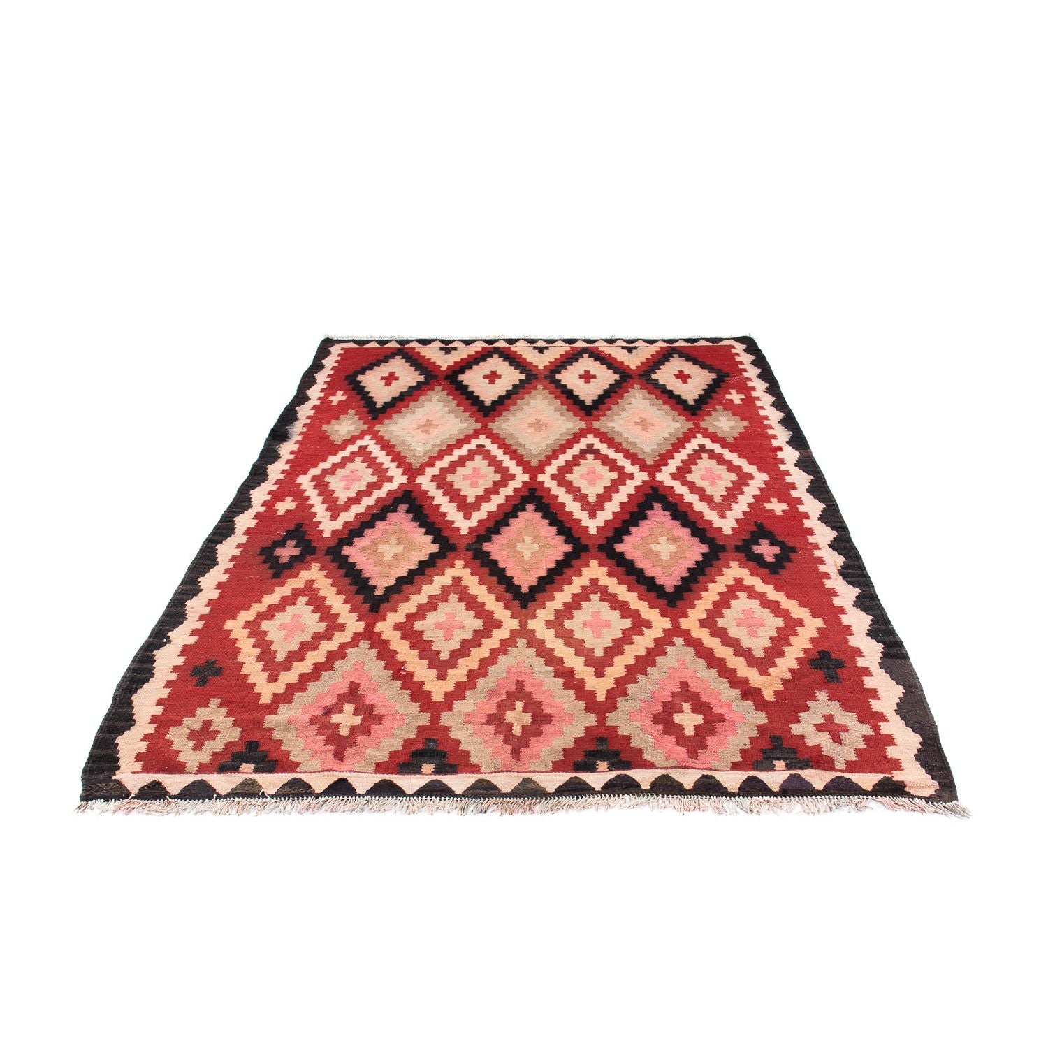 Tappeto Kelim - Vecchio - 220 x 160 cm - multicolore