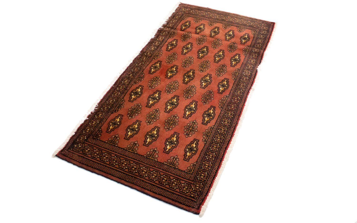 Tappeto Turkaman - 130 x 60 cm - ruggine