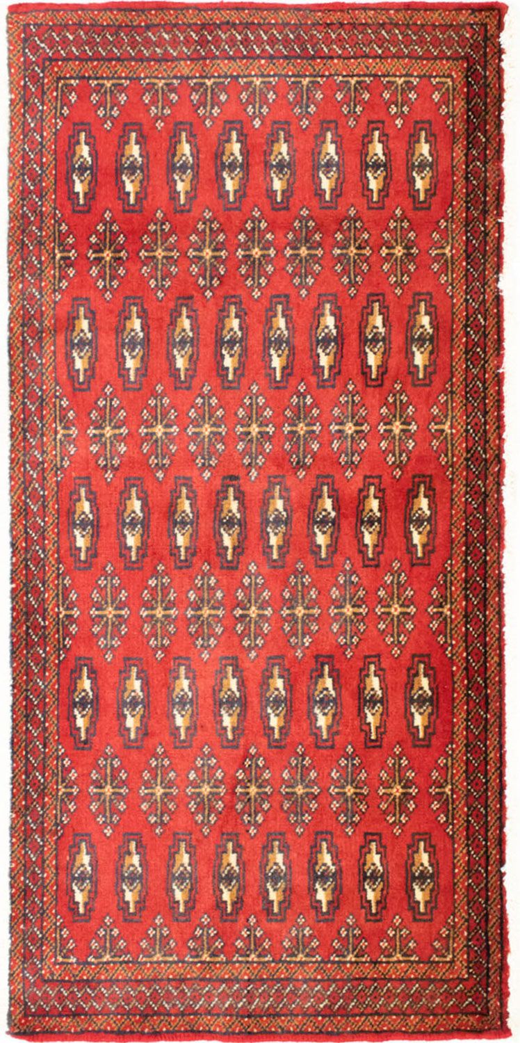 Tappeto Turkaman - 130 x 60 cm - rosso