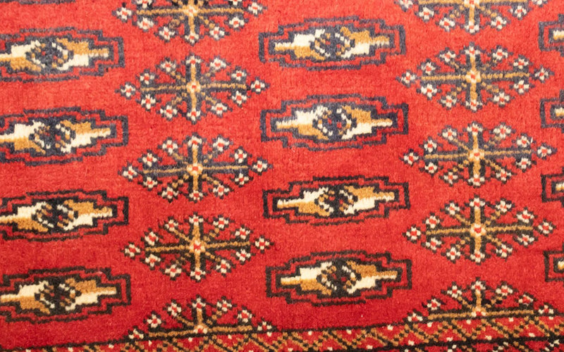 Tappeto Turkaman - 130 x 60 cm - rosso