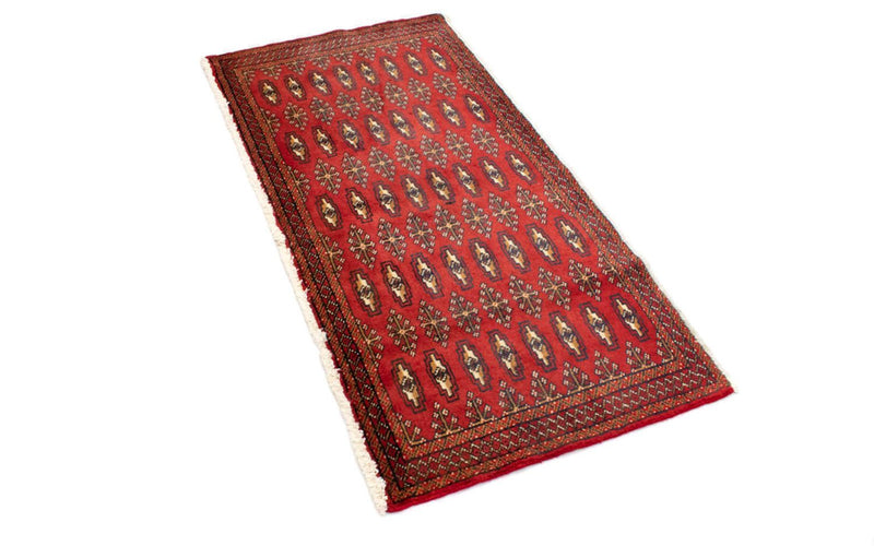 Tappeto Turkaman - 130 x 60 cm - rosso
