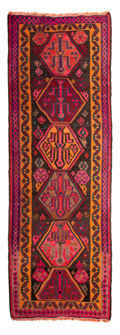 Kilim antico Tappeto 142x375cm