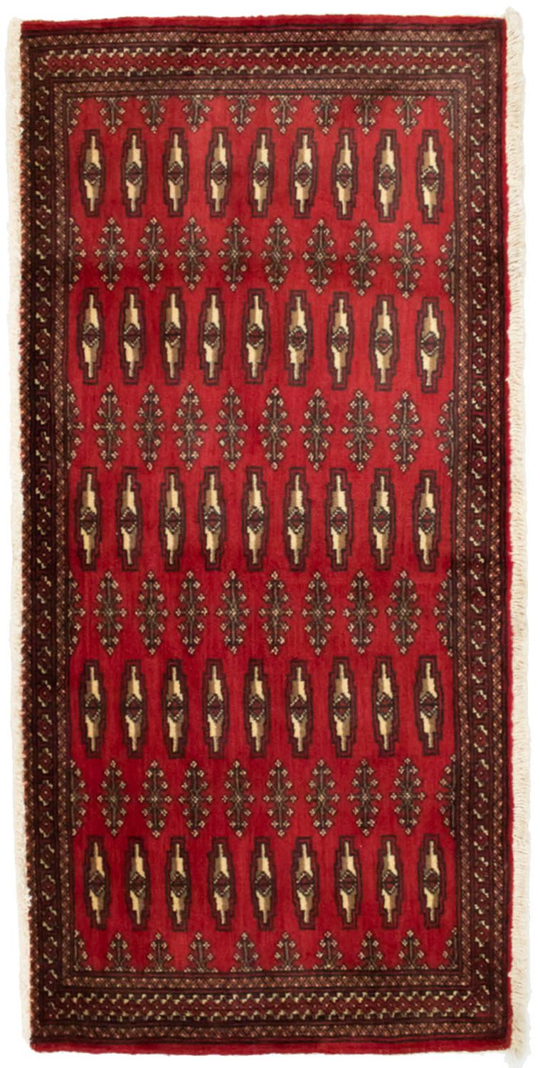 Tappeto Turkaman - 130 x 60 cm - rosso