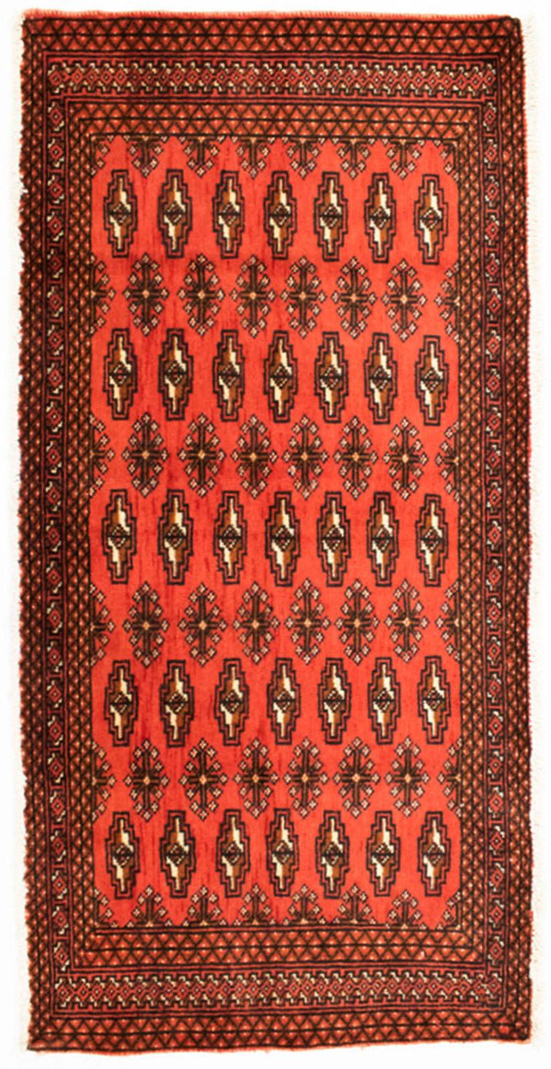 Tappeto Turkaman - 130 x 60 cm - rosso