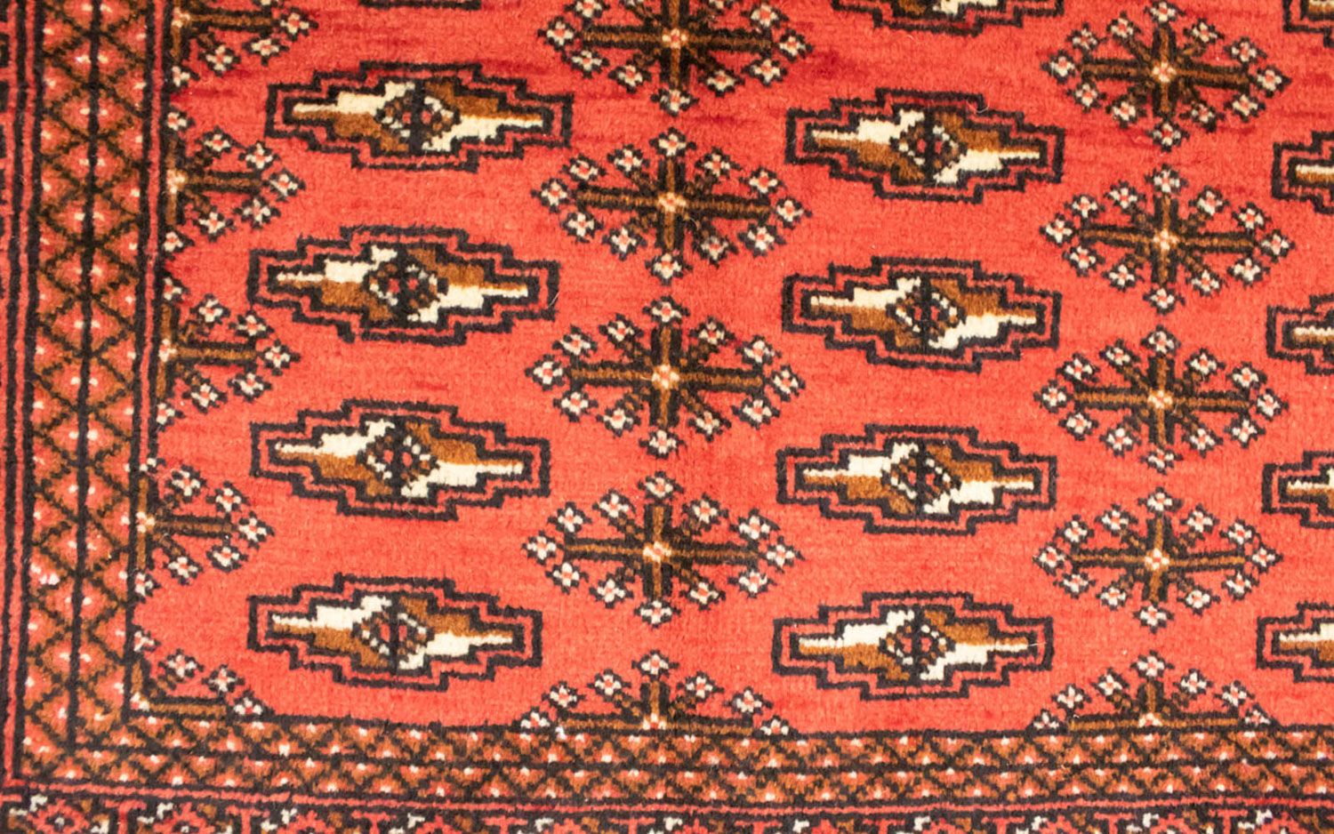 Tappeto Turkaman - 130 x 60 cm - rosso