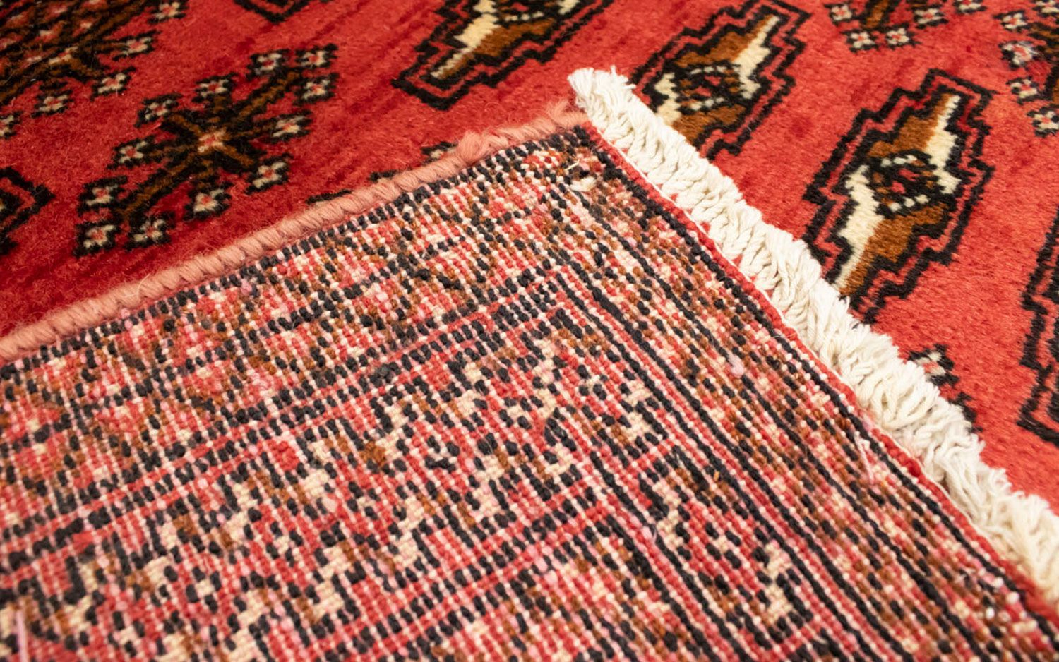 Tappeto Turkaman - 130 x 60 cm - rosso