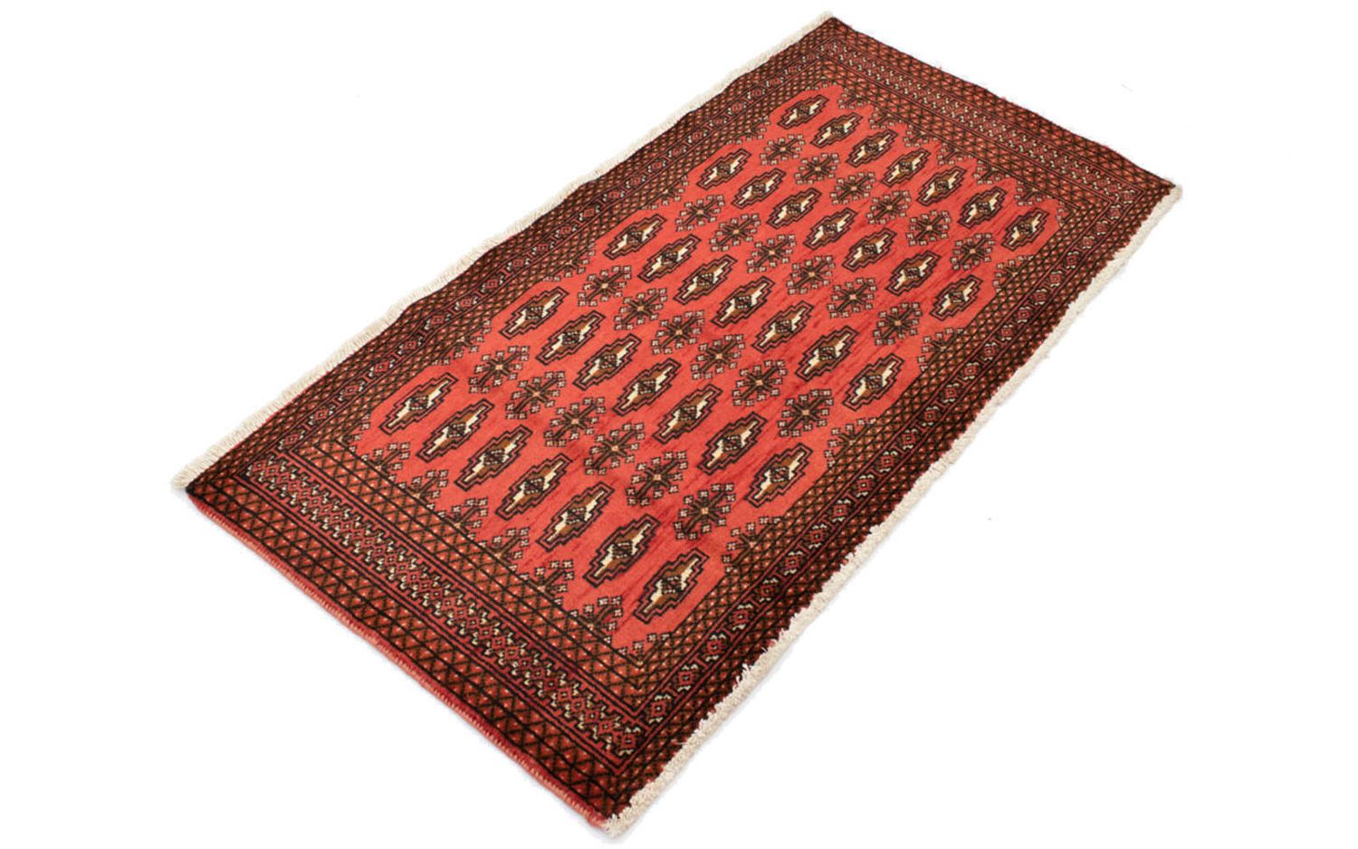 Tappeto Turkaman - 130 x 60 cm - rosso