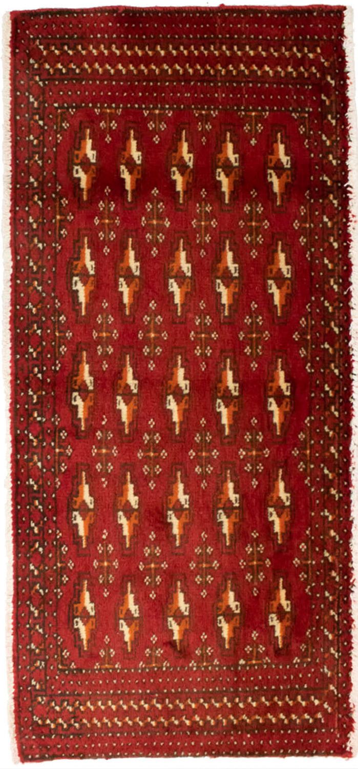 Tappeto Turkaman - 130 x 60 cm - rosso