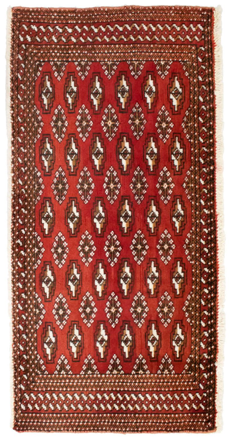 Tappeto Turkaman - 130 x 60 cm - rosso