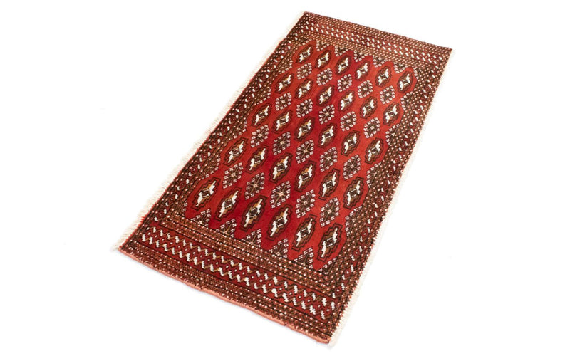 Tappeto Turkaman - 130 x 60 cm - rosso
