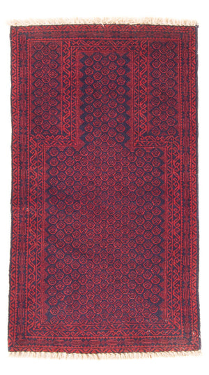 Tappeto Belutsch - Tappeto di preghiera - 140 x 76 cm - blu