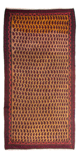 Tappeto corsia Tappeto Kelim - Vecchio - 280 x 150 cm - multicolore