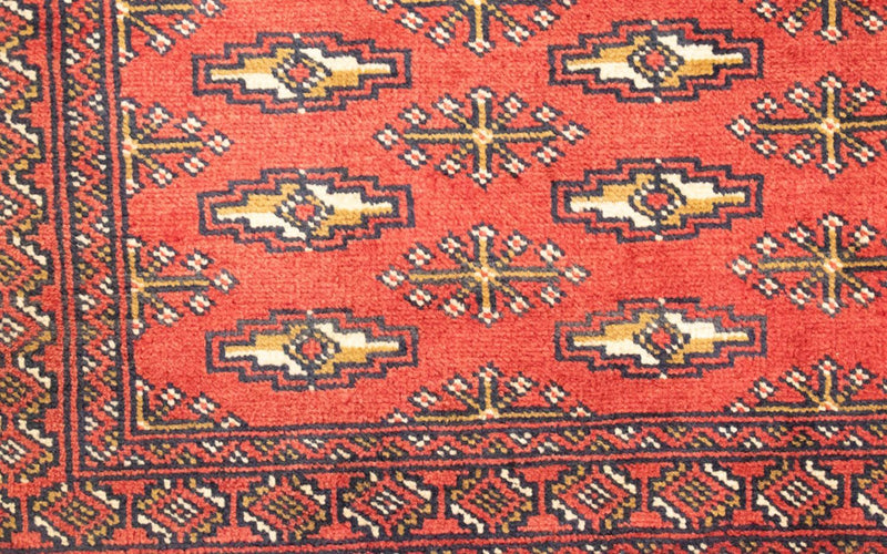 Tappeto Turkaman - 130 x 60 cm - rosso