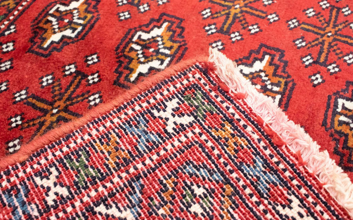 Tappeto Turkaman - 130 x 60 cm - rosso