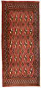 Tappeto Turkaman 130x60cm - Tappeto persiano