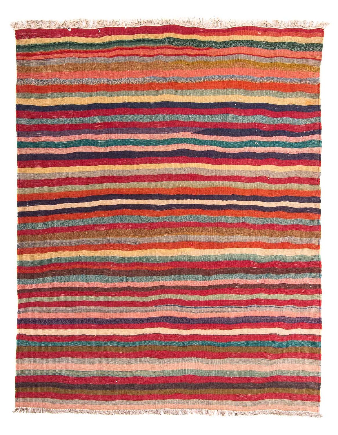 Tappeto Kelim - Vecchio - 190 x 145 cm - multicolore