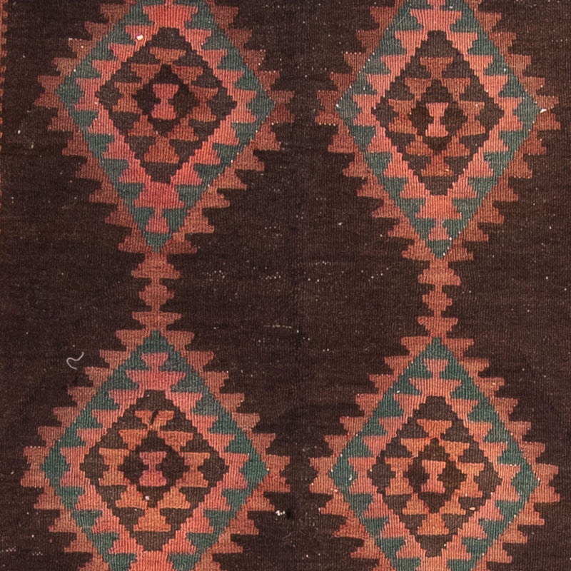 Tappeto corsia Tappeto Kelim - Vecchio - 290 x 110 cm - multicolore