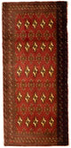 Tappeto Turkaman 130x60cm - Tappeto persiano