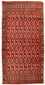 Tappeto Turkaman - 130 x 60 cm - rosso