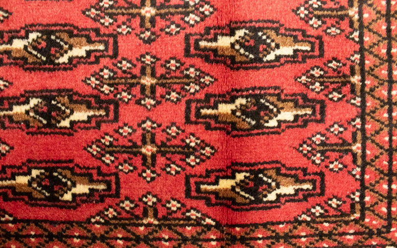 Tappeto Turkaman - 130 x 60 cm - rosso
