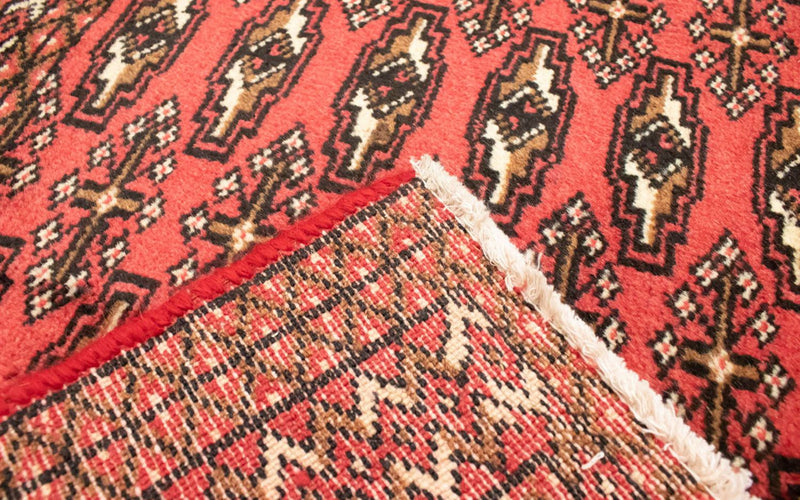 Tappeto Turkaman - 130 x 60 cm - rosso