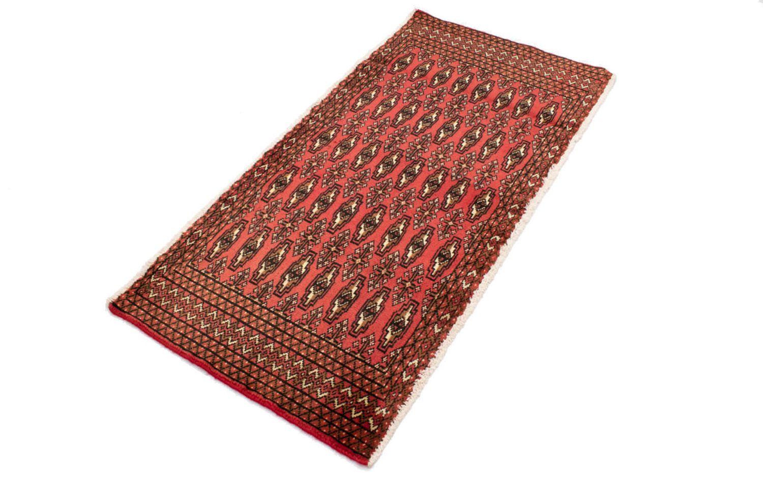 Tappeto Turkaman - 130 x 60 cm - rosso
