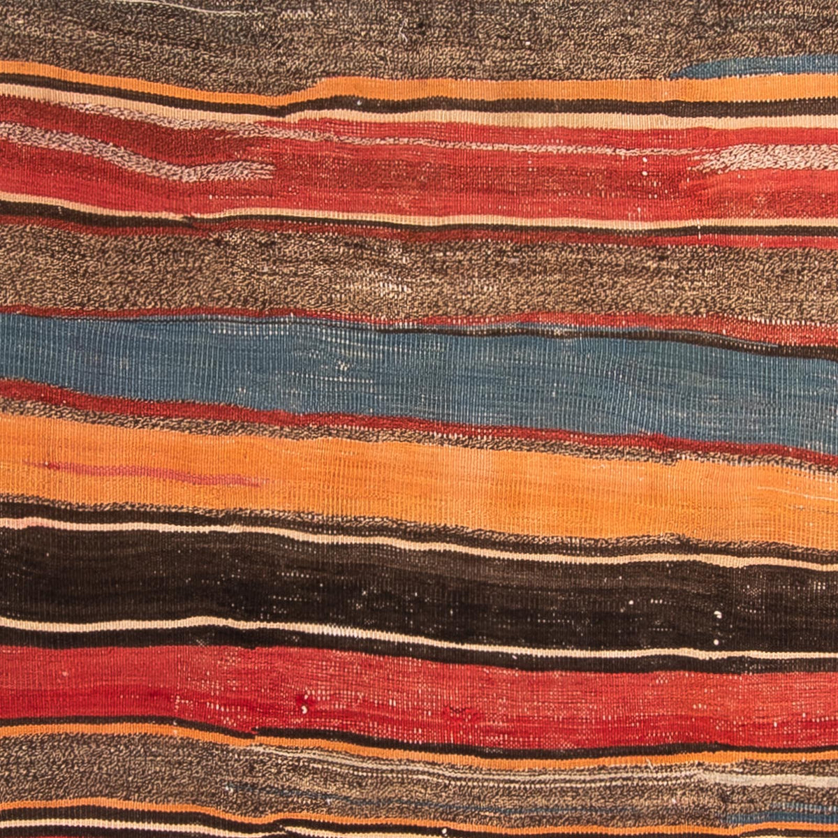 Tappeto corsia Tappeto Kelim - Vecchio - 330 x 135 cm - multicolore