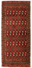 Tappeto Turkaman - 130 x 60 cm - rosso