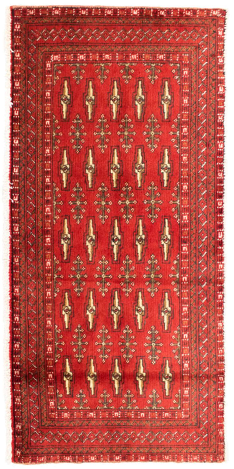 Tappeto Turkaman - 130 x 60 cm - rosso