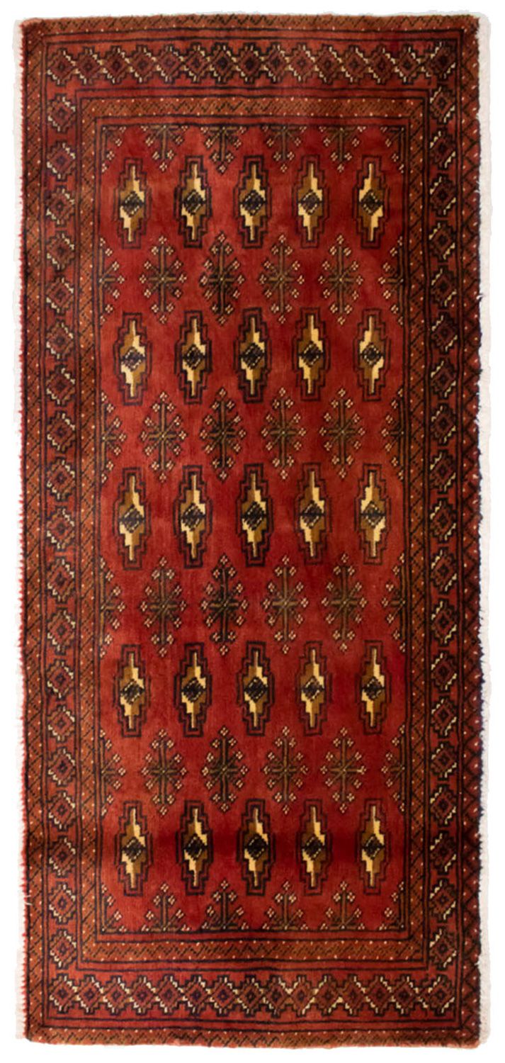 Tappeto Turkaman - 130 x 60 cm - ruggine