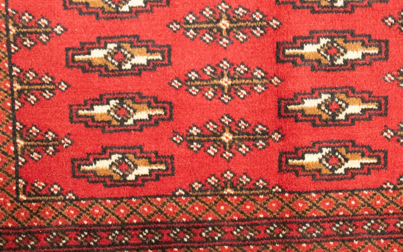 Tappeto Turkaman - 130 x 60 cm - rosso