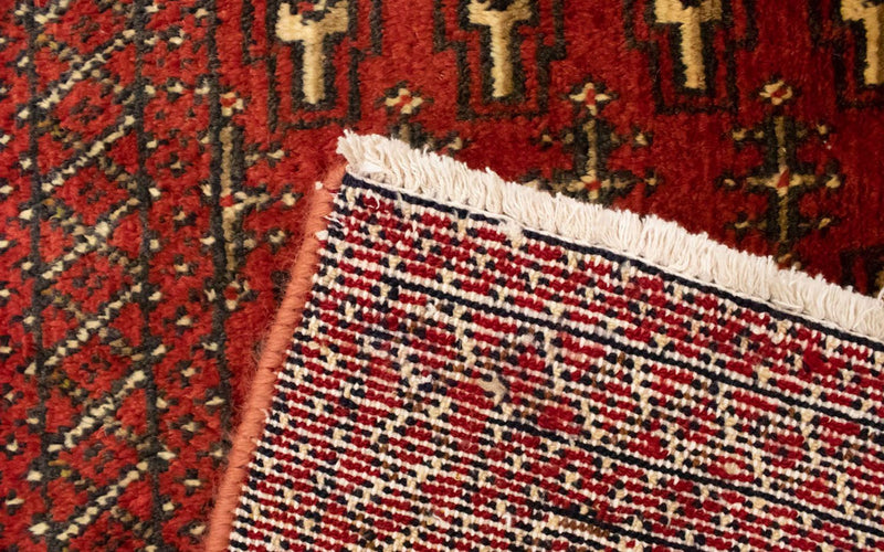 Tappeto Turkaman - 130 x 60 cm - rosso