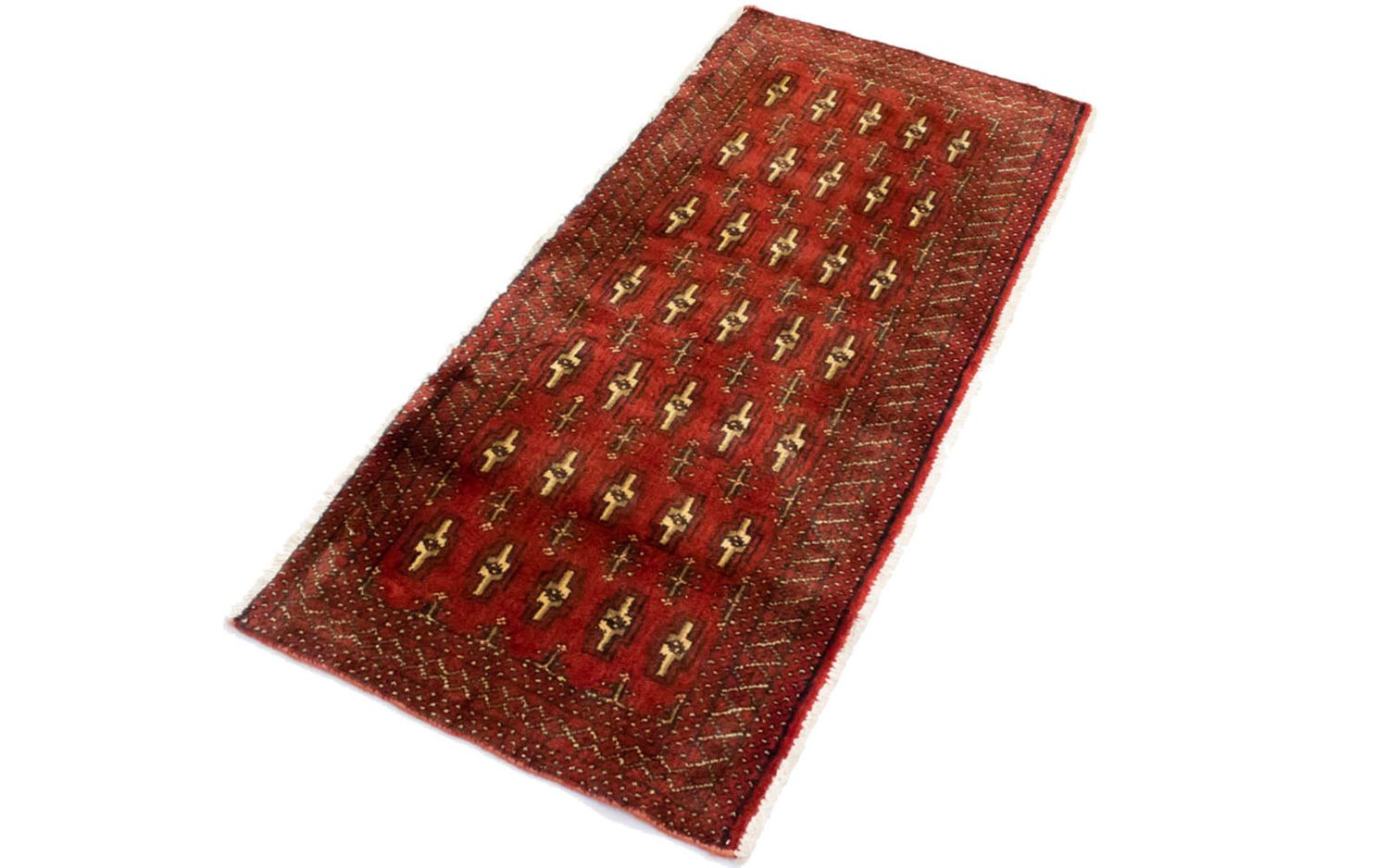 Tappeto Turkaman - 130 x 60 cm - rosso