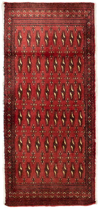 Tappeto Turkaman - 130 x 60 cm - rosso