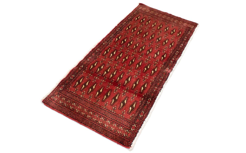 Tappeto Turkaman - 130 x 60 cm - rosso