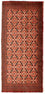 Tappeto Turkaman - 130 x 60 cm - rosso chiaro