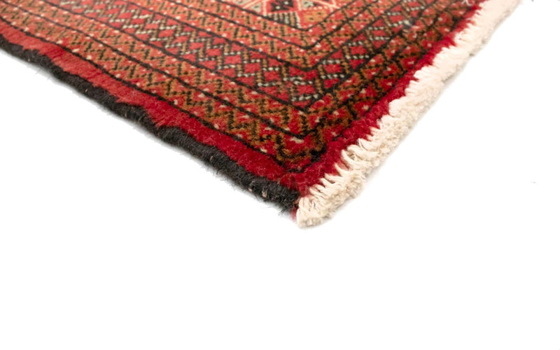 Tappeto Turkaman - 130 x 60 cm - rosso chiaro