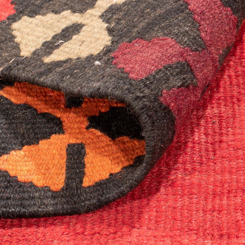 Tappeto corsia Tappeto Kelim - Vecchio - 395 x 180 cm - rosso