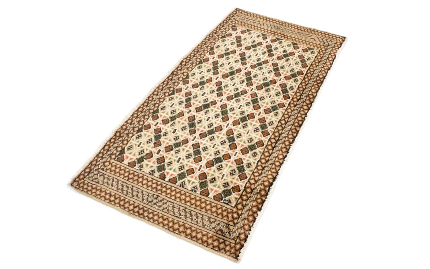 Tappeto Turkaman - 130 x 60 cm - beige